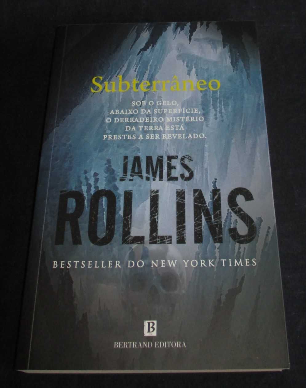 Livro Subterrâneo James Rollins