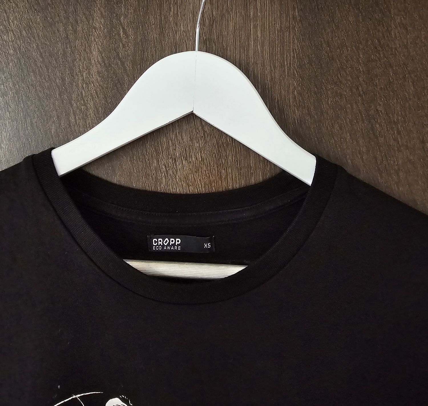 Cropp Dom z Papieru czarny t-shirt XS