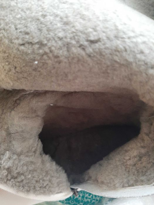 Женские белые сапоги