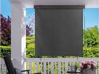 Markiza pionowa roleta balkonowa tarasowa 250x140 Florabest antracyt