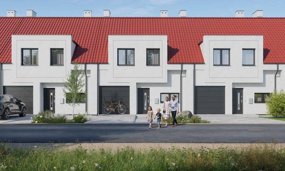 dom w zabudowie szeregowej - I ETAP