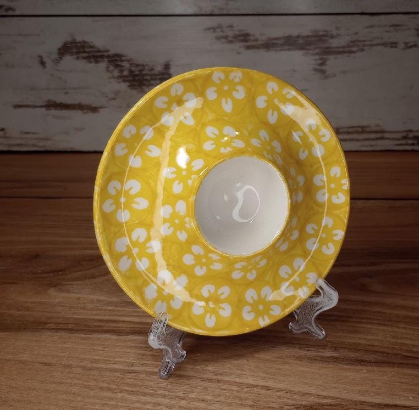 Jajecznik podstawka na jajko ceramika Bolesławiec