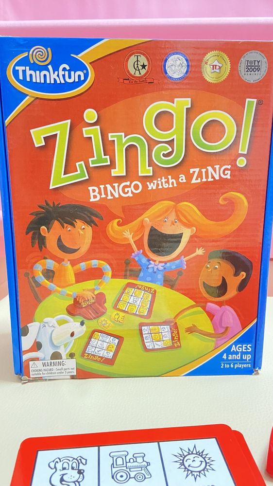 Zingo Thinkfun Bingo лото на англійській мові