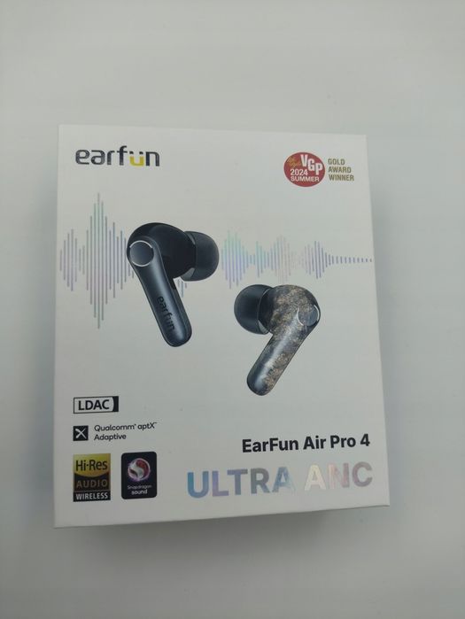 Słuchawki Bezprzewodowe Dokanałowe Earfun Air Pro 4 ANC Bluetooth 5.4
