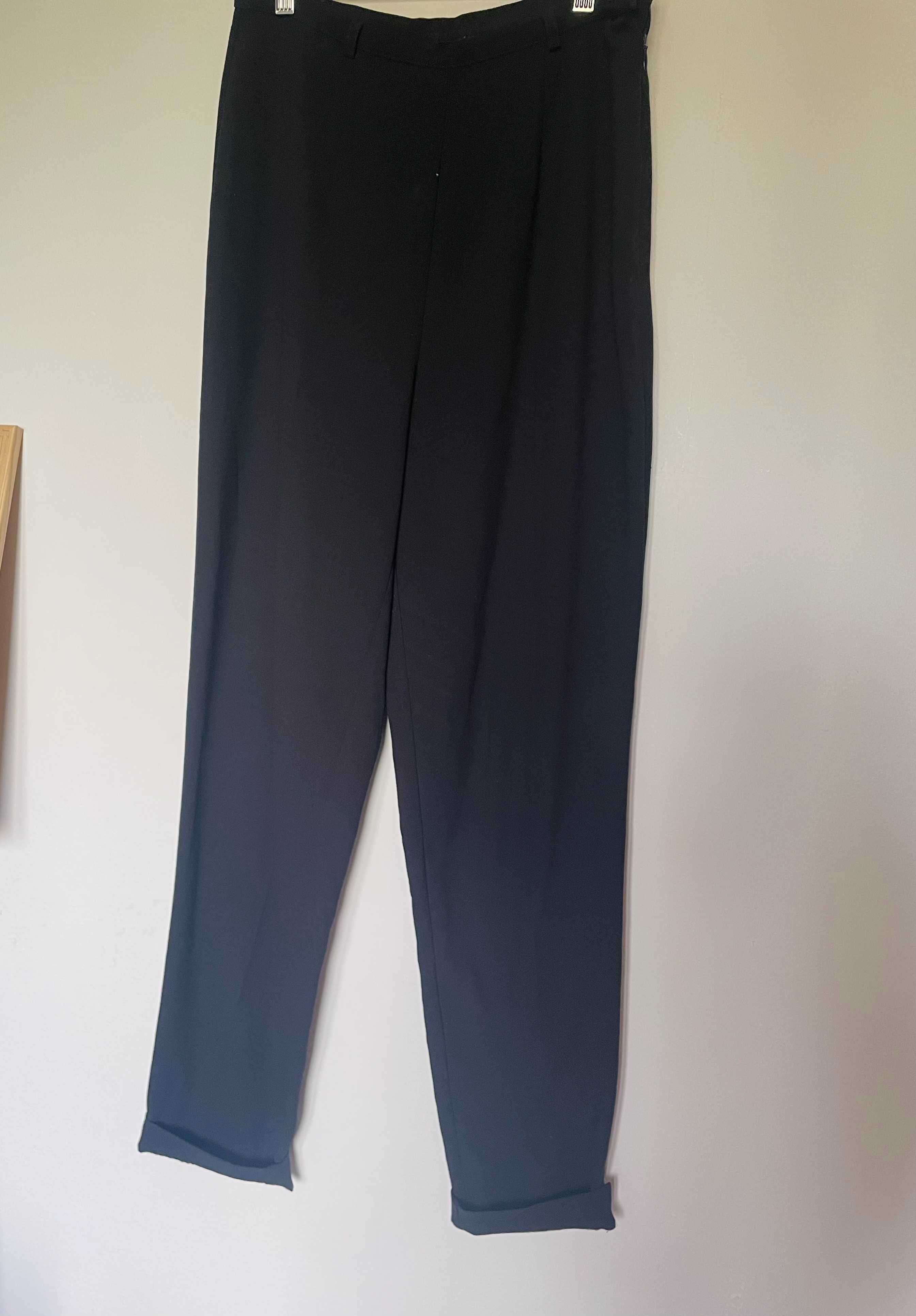 Spodnie damskie czarne eleganckie