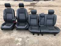 Siedzenia fotele komplet skórzane czarne Land Rover Freelander 2 II 2007--&gt;