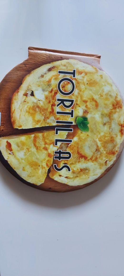 Livro espanhol sobre tortilhas