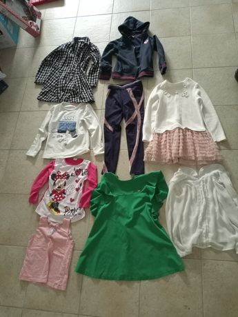 Lote roupa marca menina 6-8 anos