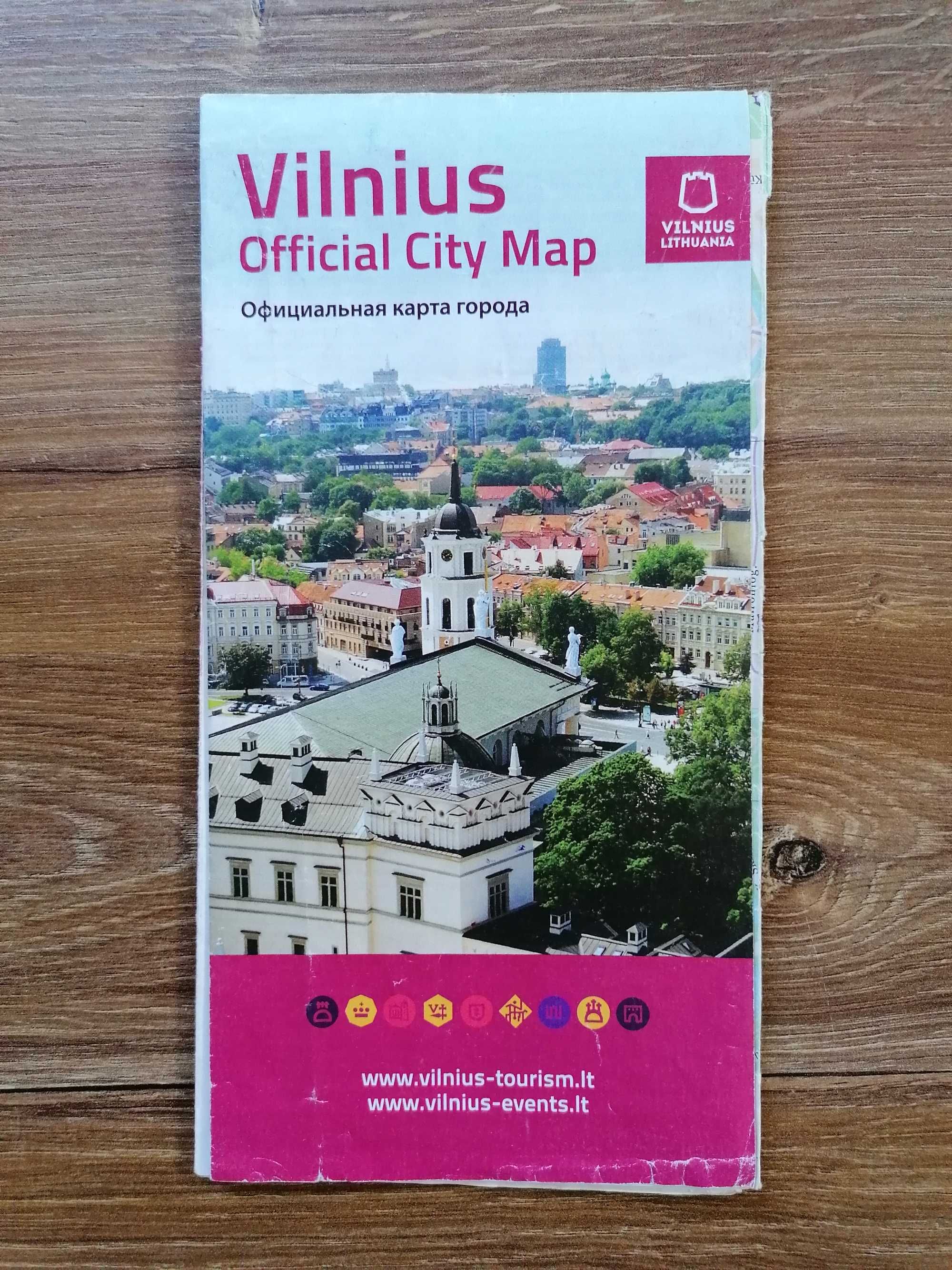 Vilnius - Litwa - mapa