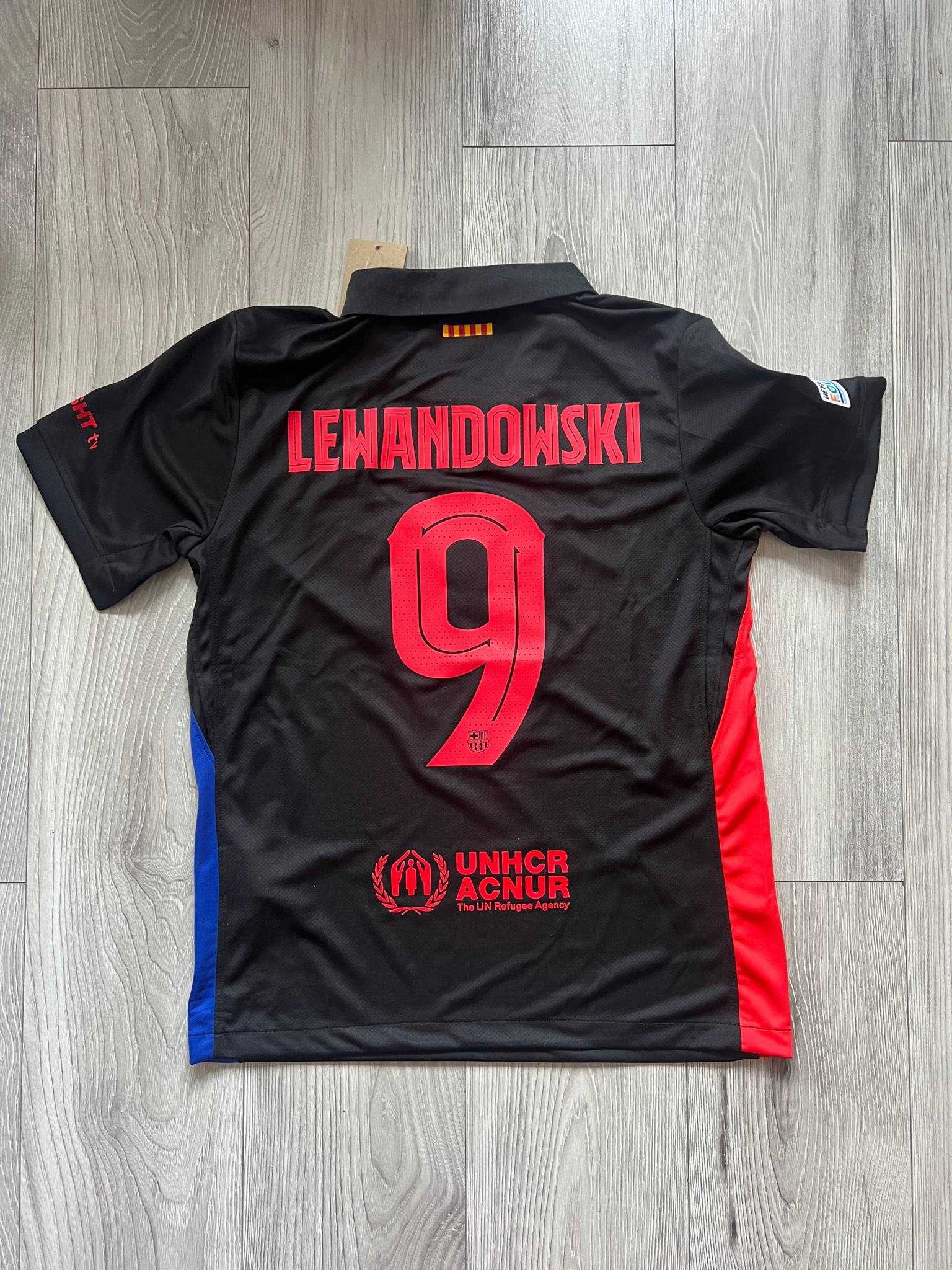 Koszulka Nike Barcelona 23/24 Wersja Wyjazdowa Robert Lewandowski