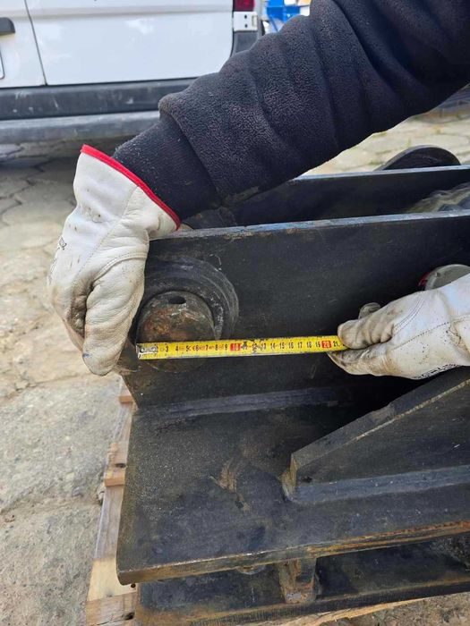 Młot, koparka gąsienicowa, Atlas, Płyta