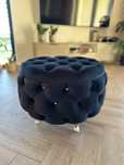 Pufa Chesterfield pikowana glamour 60 cm