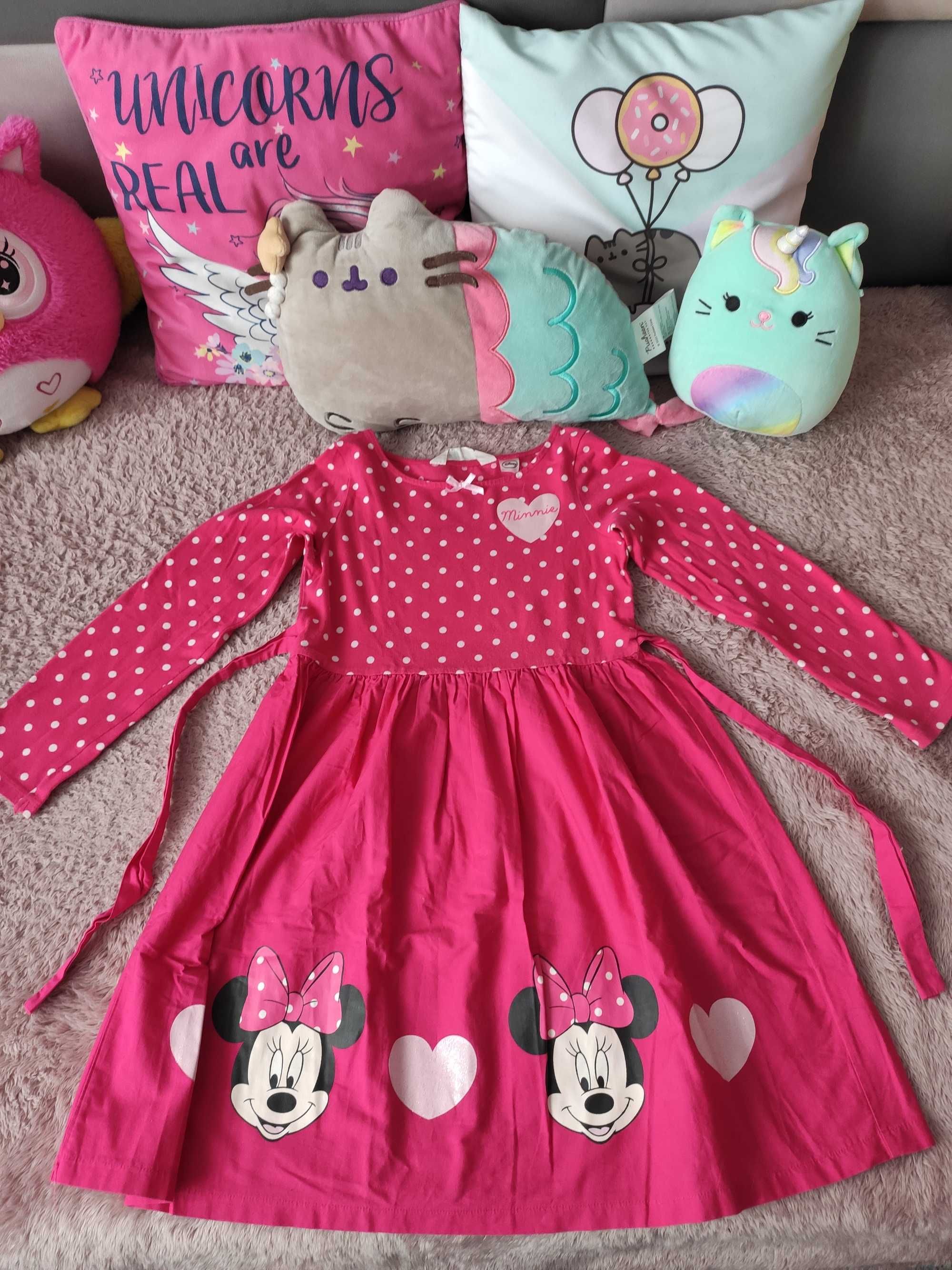 Sukienka z Minnie r. 122/128cm H&M