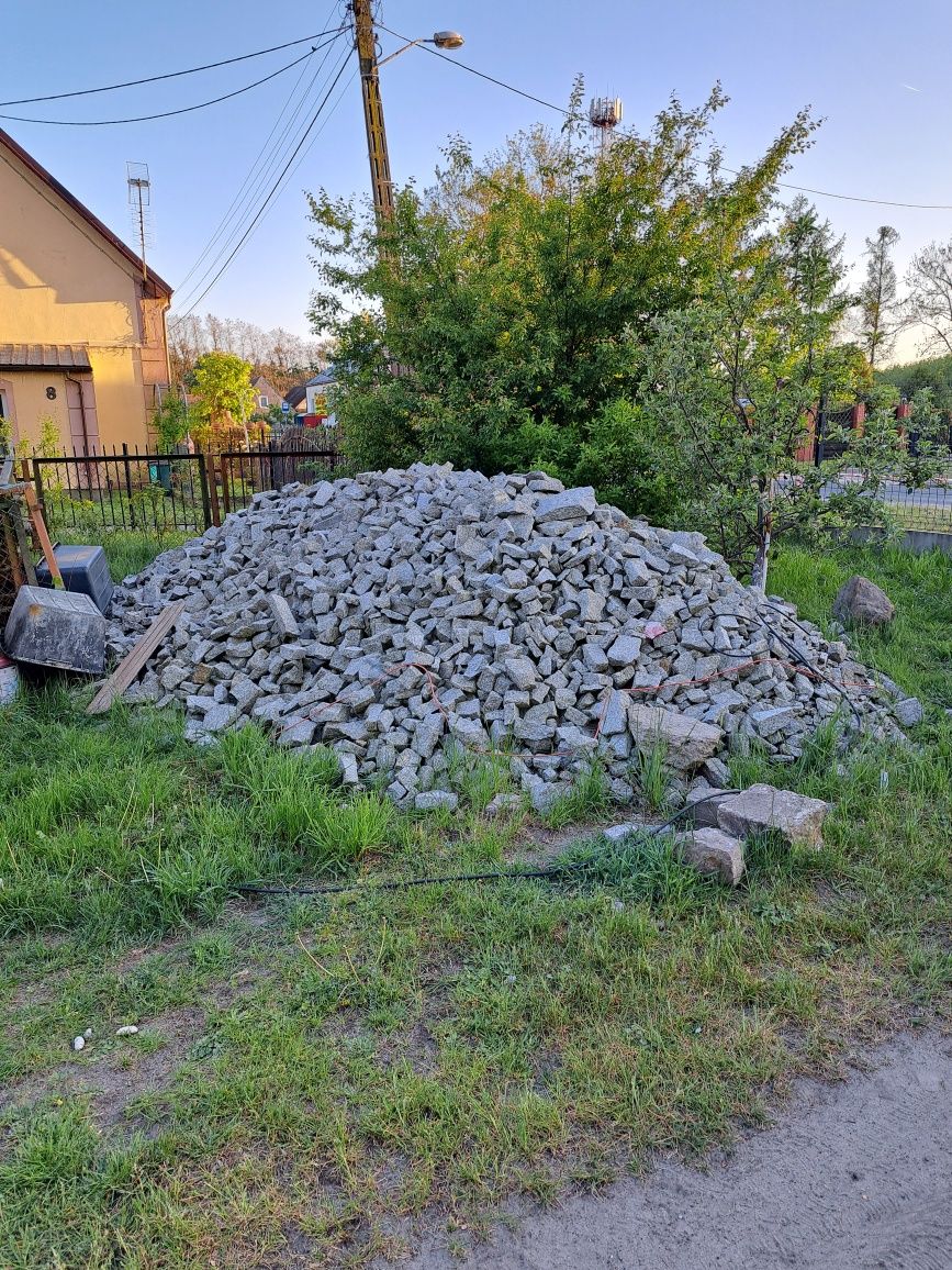 Łupek gabion kostka