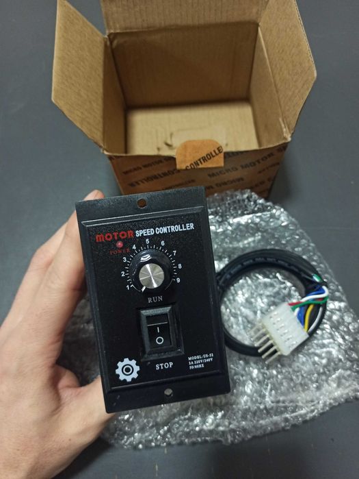 Регулятор швидкості від 220V обертання електродвигунів US52 до 400W