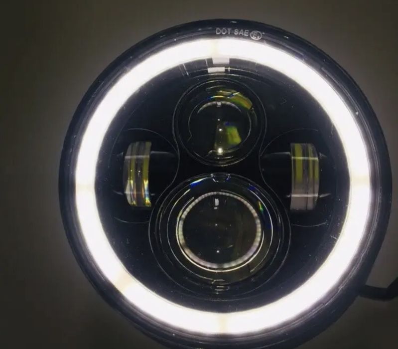 Ледовська фара 7 дюймів