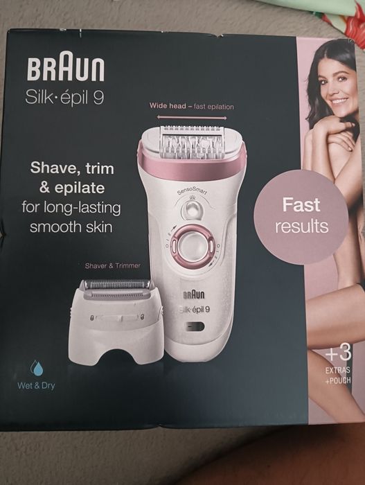 Depiladora Braun serie 9 nova na caixa