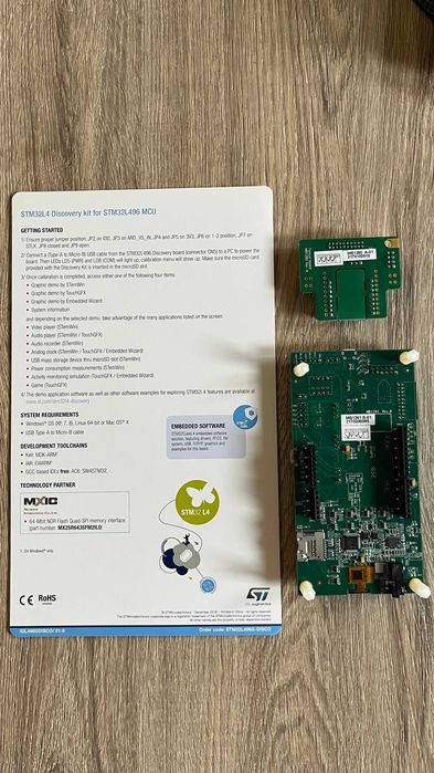 STM32L496 Discovery - Zestaw Rozwojowy z MCU STM32L4 Wyświetlacz LCD