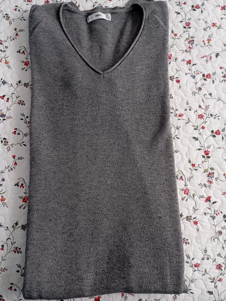 Vestido comprido Mango