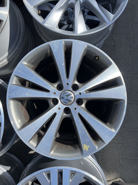 *Komplet alufelg 5x112 18” vw skoda seat audi