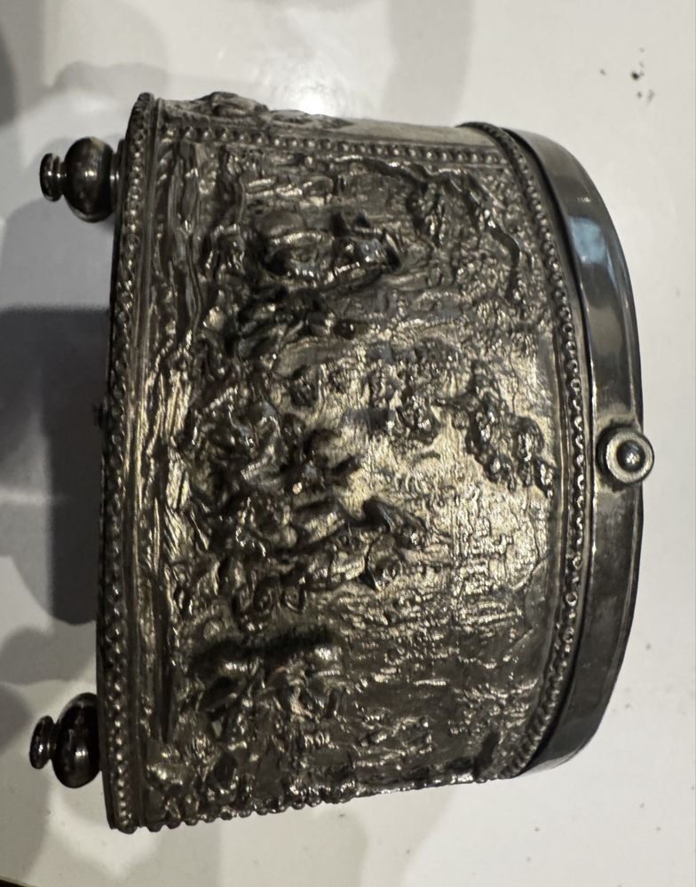 Stara Szkatutka platerowana