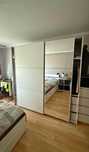 Szafa BRW 220x220 z Lustrem
