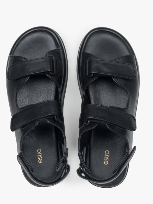 Шкіряні босоніжки-сандалі Estro, розмір 36