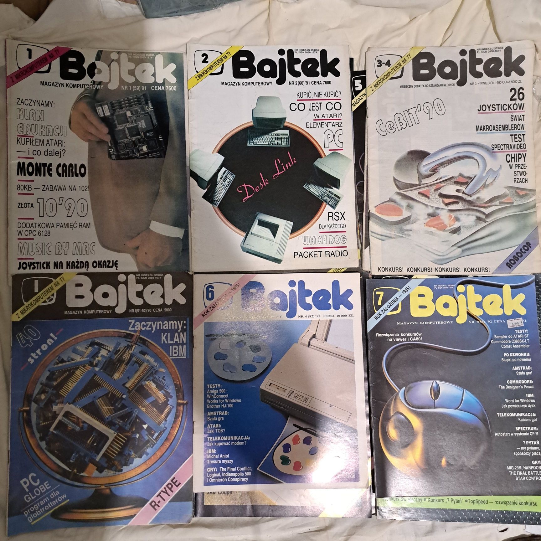 Czasopisma Bajtek 35 sztuk