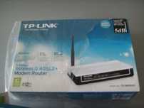 TP-Link Wireless G ADSL2+ Modem Router 54Mbps 5dBi Splitter Included