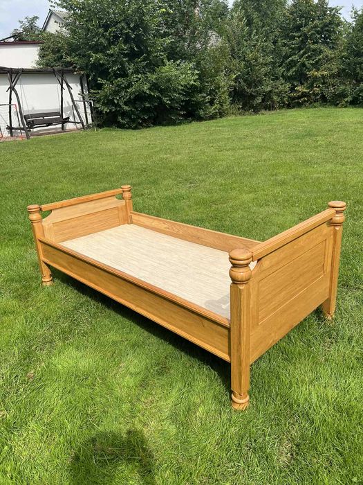 Łóżko dębowe – 198 cm x 98 cm Piękne na zamówienie