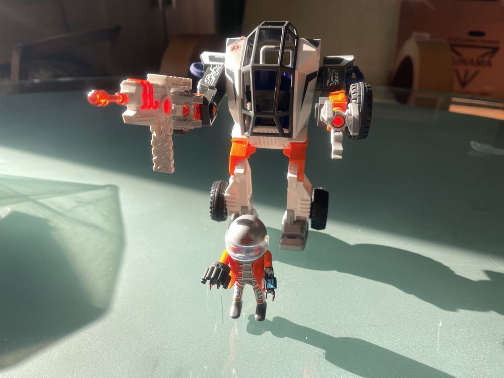 Playmobil 9252 Top Agents Agent P. I Racer, 9251 Robot Agenta Tec