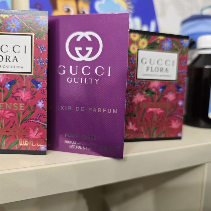 Gucci flora guilty intense набір парфуми духи гуччі мініатюра