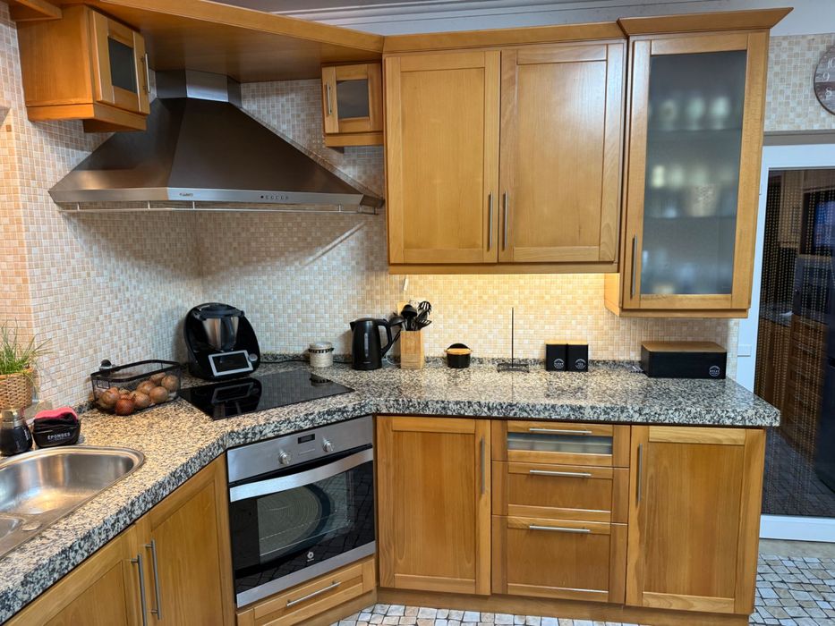 Cozinha completa e equipada