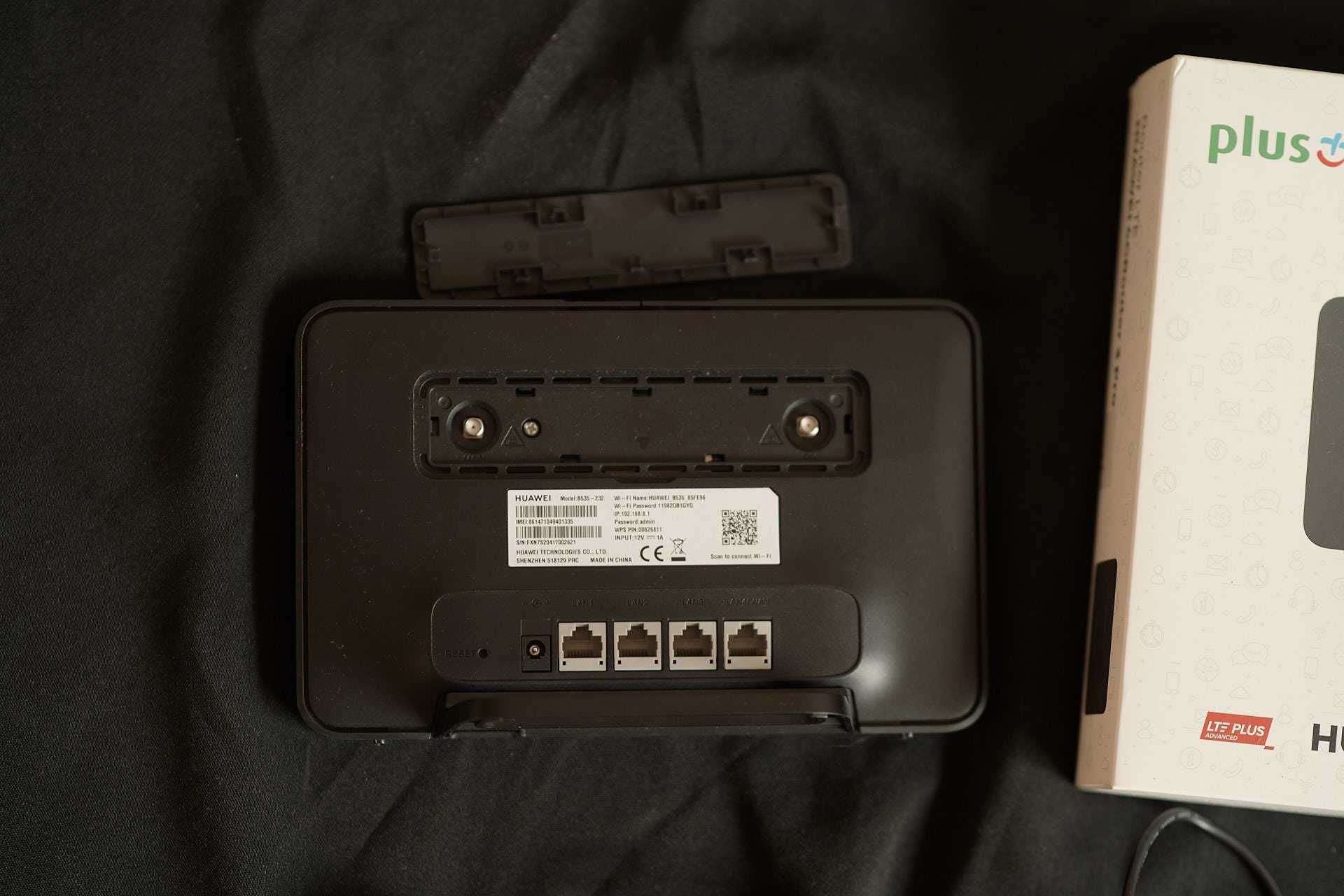 Router I MODEM bezprzewodowy 4G LTE Huawei B535-232 WiFi 4xLAN