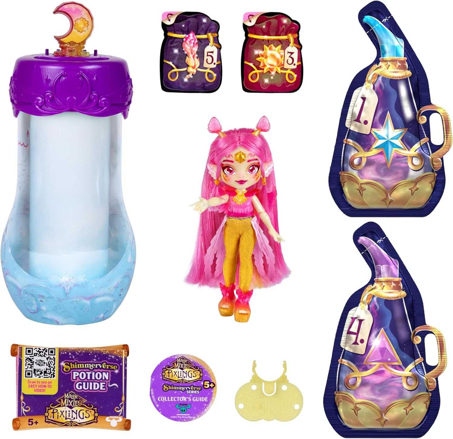 Лялька сюрприз Magic Mixies Pixlings Shimmerverse Series Меджік Міксіс