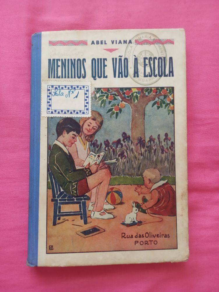 5 Livros ANTIGOS, escolares e outros