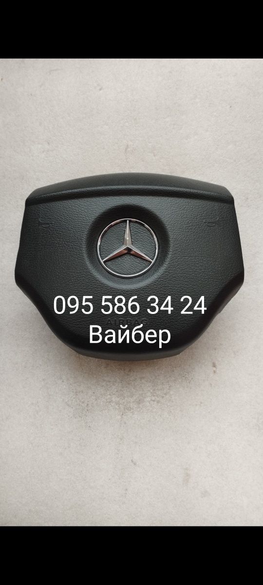 Подушка безопасности безпеки руля airbag Mercedes W245 B Class ML W164