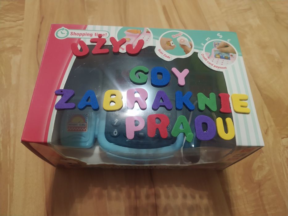 Zabawka kasa sklepowa