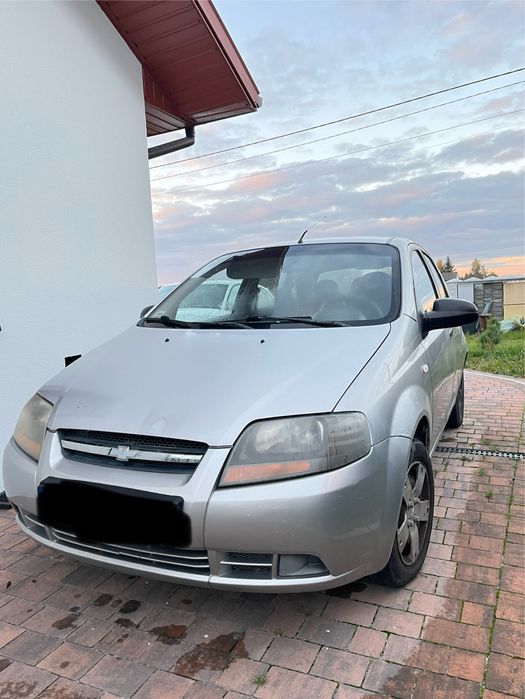 Chevrolet Aveo 1.2 LPG + benzyna, 2007r., srebrny metalik - bardzo eko