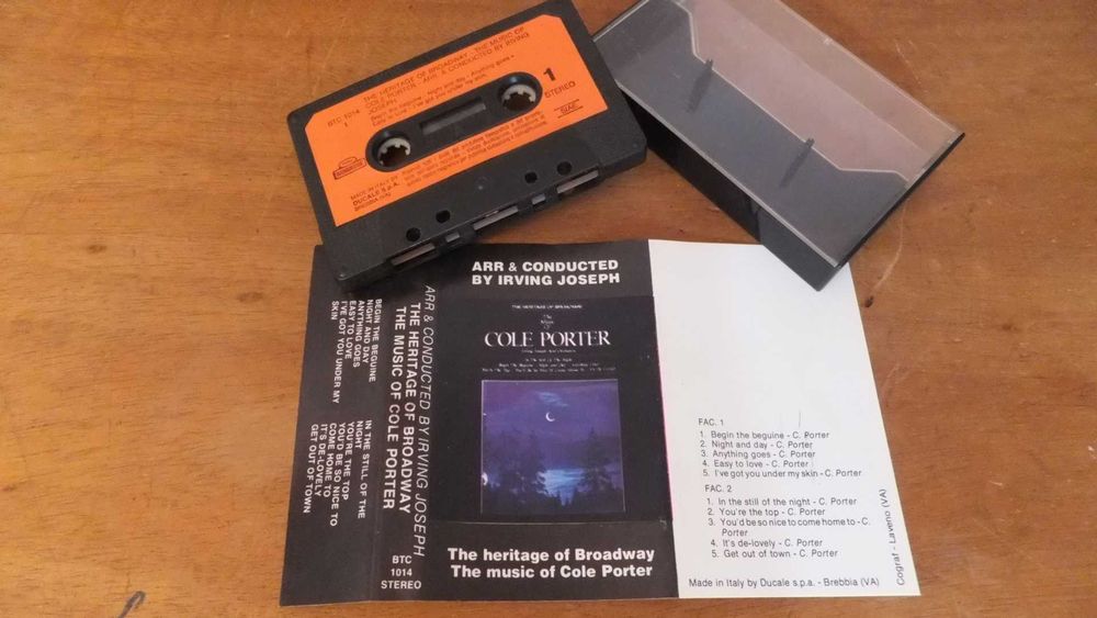 Irving Joseph - The Music Of Cole Porter [1980] • K7 Audio