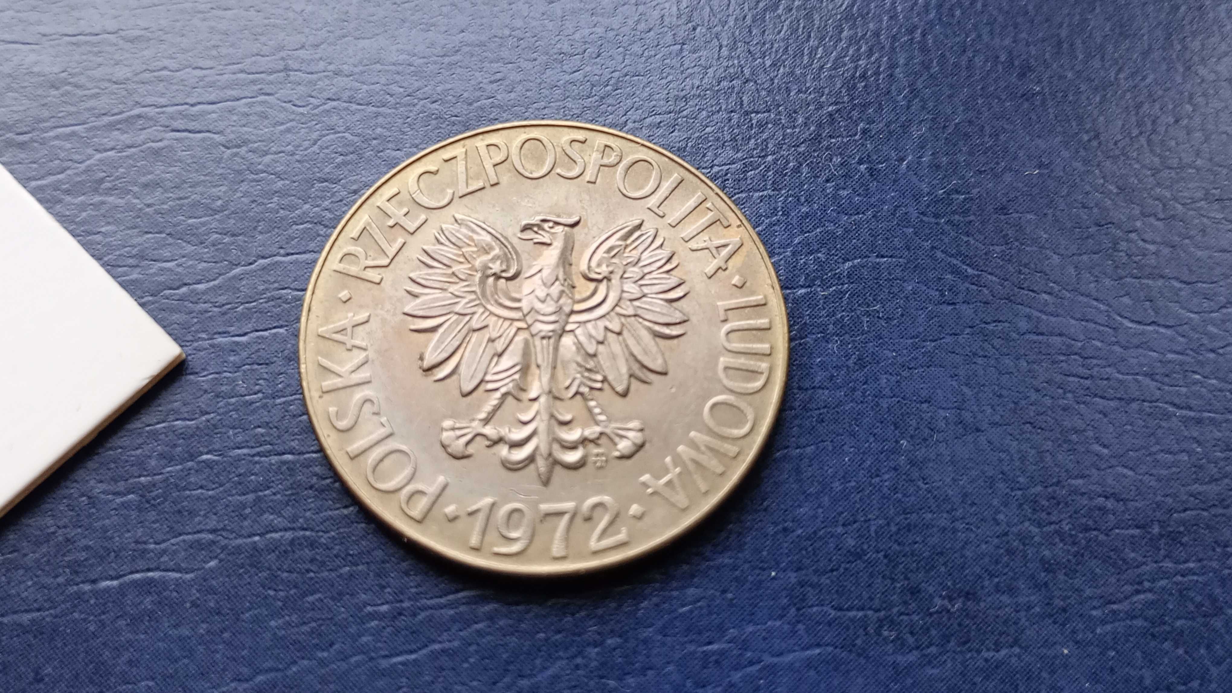 Stare monety 10 złotych 1972 Kościuszko PRL piękna