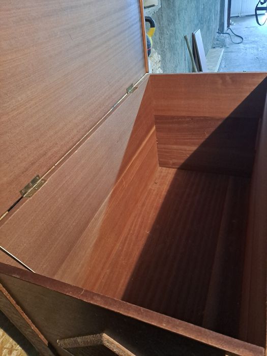 Arca/baù de madeira