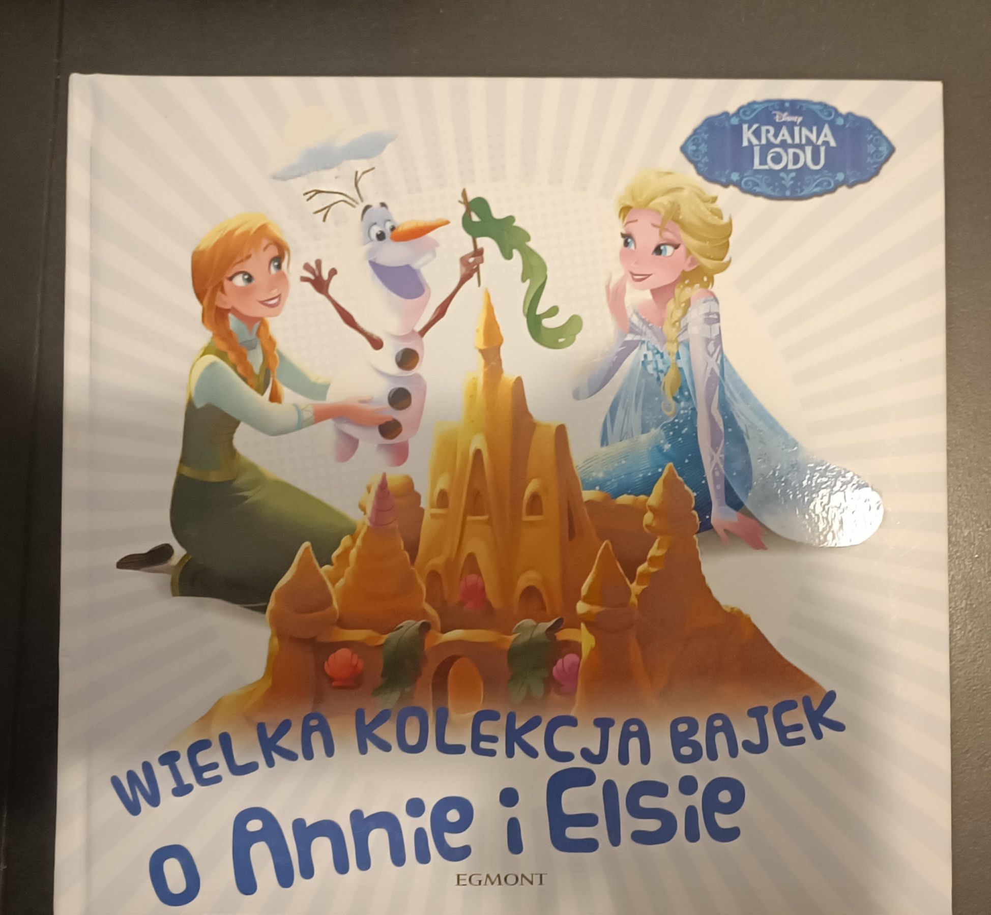 Kolekcja bajek książki kraina lodu Anna i Elsa