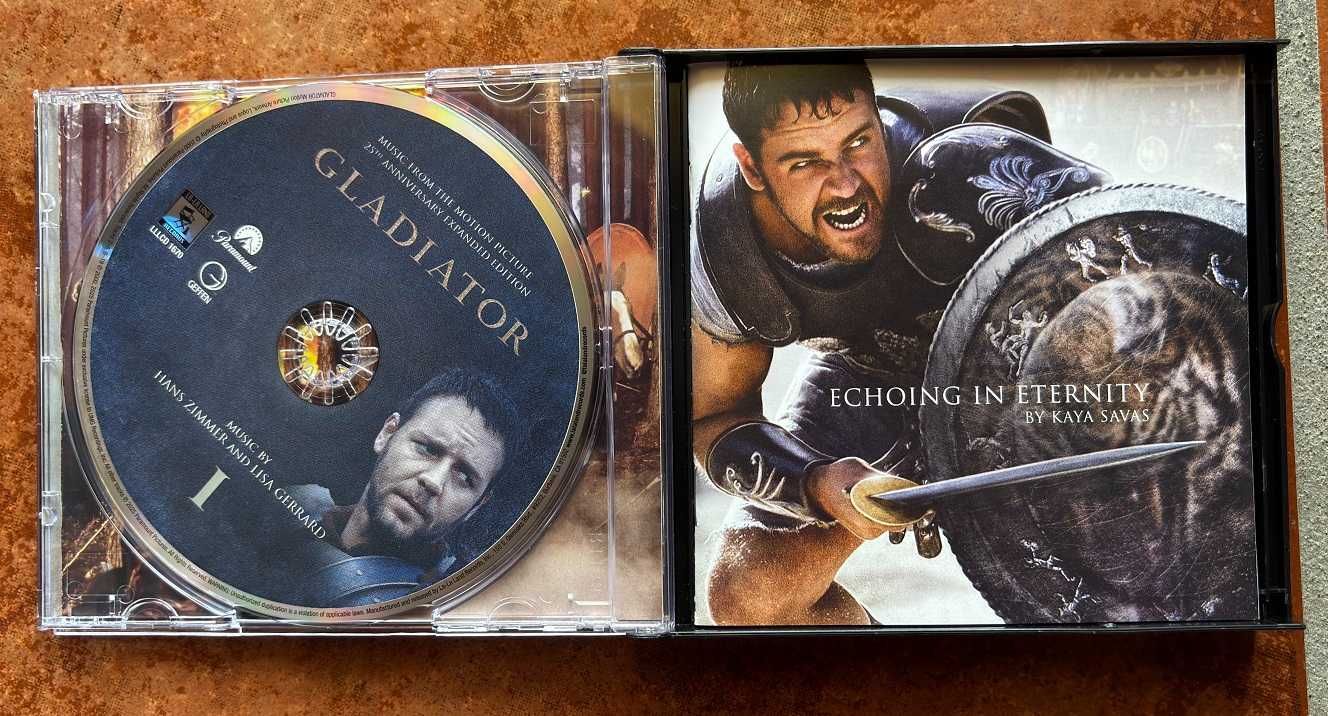 GLADIATOR: 25th Anniversary Limited Edition (3-CD SET)
