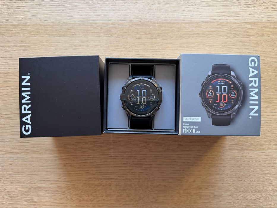Garmin Fenix 8 - 47mm AMOLED - Sapphire - nowy