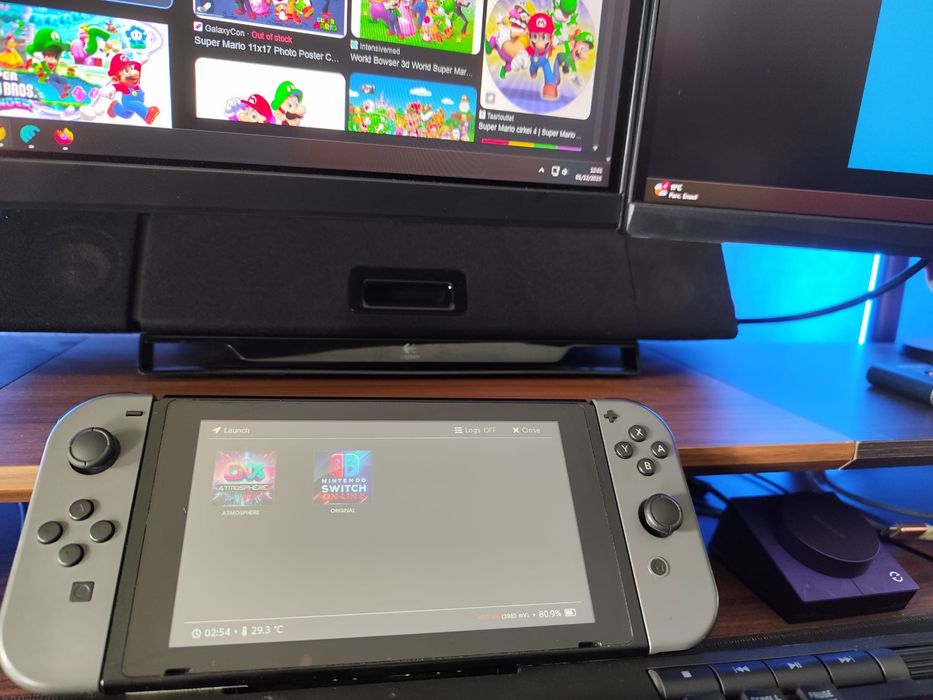 Nintendo Switch desbloqueada