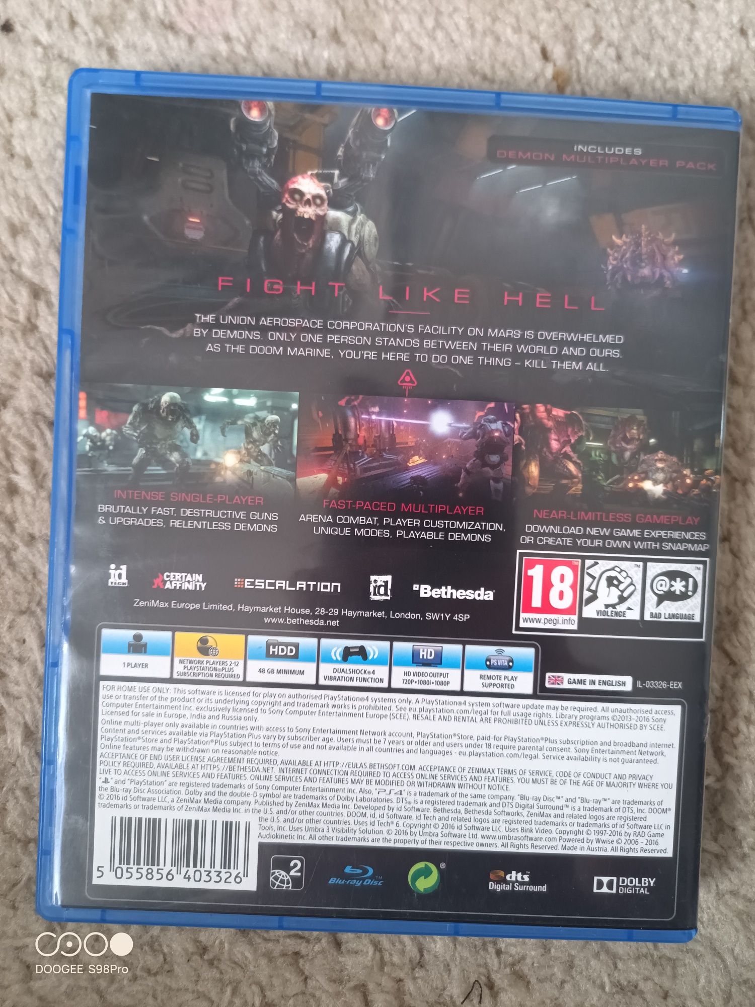 Doom 2016 używany