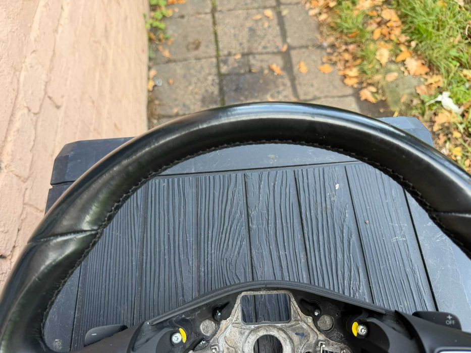 kierownica passat b6 cc skóra trojramienna
