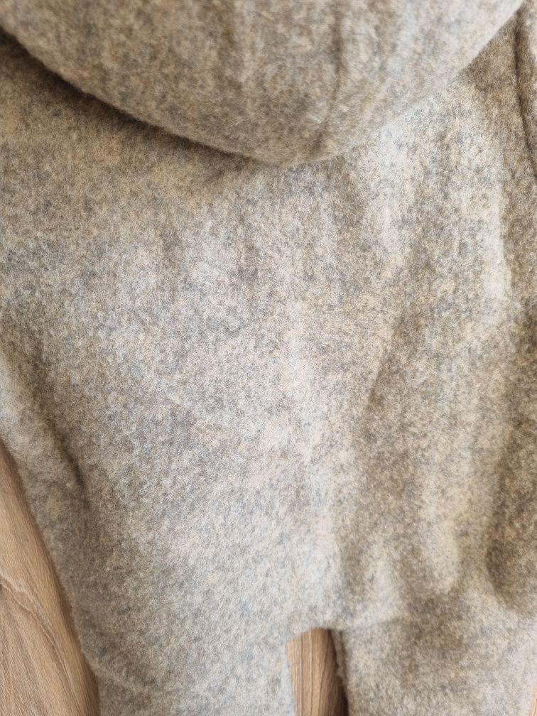 Kombinezon Engel Natur z wełny merino rozm. 50/60 +bonetka rozm. 50/56