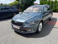 Skoda Superb hak hol. automat DSG skóra pełna faktura vat 23% cena netto 49900 zł